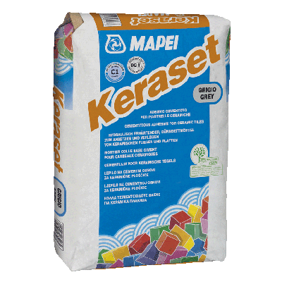 MAPEI Keraset Tile Adhesive 25Kg Cementitious Adhesive For Ceramic Tiles