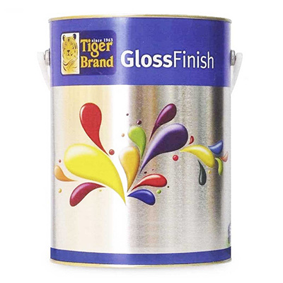 Tiger Brand Gloss Finish Paint 5L For Wood & Metal