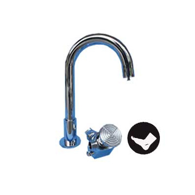 Husky 050A Footstep Type Self Closing Sink Tap