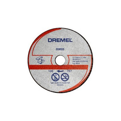 Dremel Metal & Plasting Cutting Wheel (DSM510) 3PPP