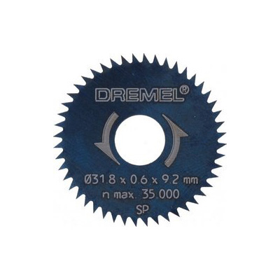 Dremel Rip Cross Cut Blade 31.8MM (546) 2PPP - Use With Dremel 670 Only