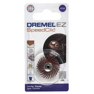 Dremel Speedclic Detail Abrasive Brush 25MM #220 (SC473S) PC
