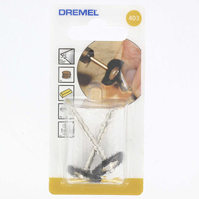 Dremel Bristle Brush 13MM (404), 2PC/Pack