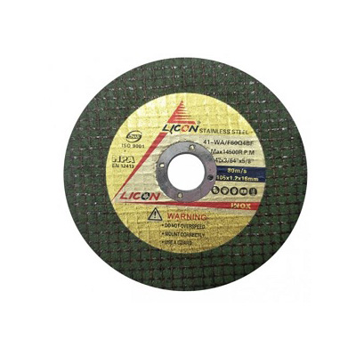 Licon 4in/100MM Cutting Disc For Stainless Steel (Green)