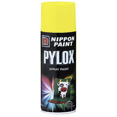 Nippon Paint Pylox FLUORESCENT Colours Spray Paint 400CC