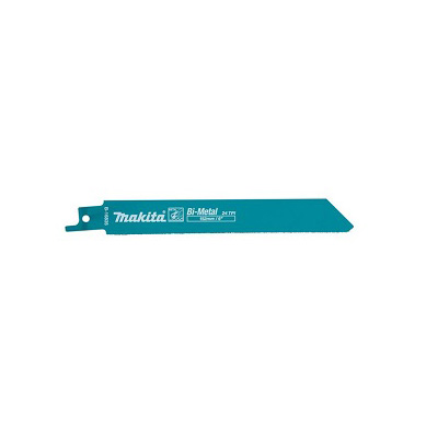 Makita B-05169-25, 6"/150MM X 18 TPI, Reciprocating Saw Blades (For Metal) 5PC/Pack