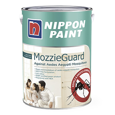 Nippon Paint MozzieGuard Premium Anti Mosquito Paint 5L