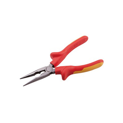 BluePoint WT1001-8, VDE, 8"/200MM Long Nose Pliers