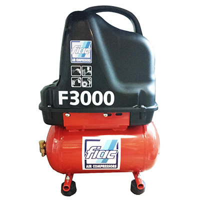 Fiac F3000 Air Compressor Air 6 Oiless 1100W