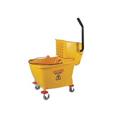 LARGE Pail With Squeezer On Wheels