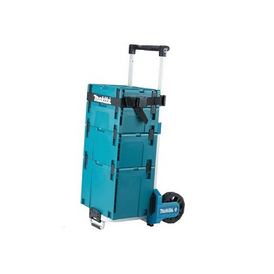 Makita MAKPAC, 4 X Connector Case TOOL BOX Trolley With Wheels