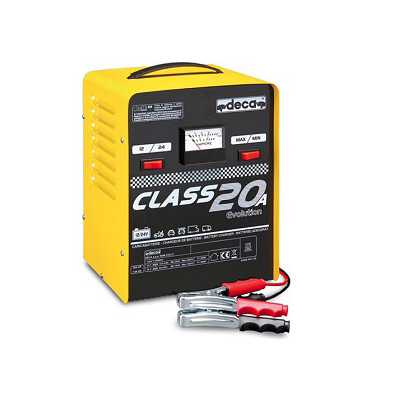 Deca Class 20A, 12V/24V, Industrial Portable Battery Charger