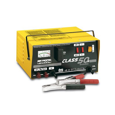 Deca Class 50A, 12V/24V Industrial Portable Battery Charger