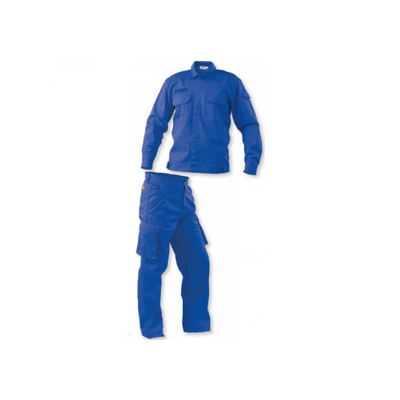 Pyrovatex FRC, Fire Retardant Work Jacket & Pants, Blue