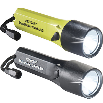 Pelican StealthLite 2410 SAFETY APPROVED LED Flashlight