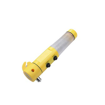 Emergency Hammer With Beacon LED Flashlight And Magnetic Base