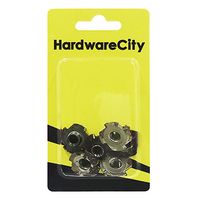 HardwareCity M6 T-Nut, 6PC/Pack