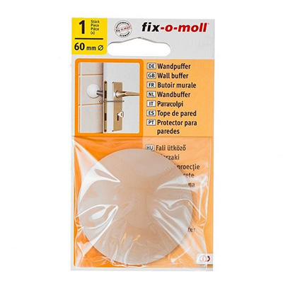 Fix-O-Moll FM22601-06 Door Buffer Self Adhesive Fix With Screw Beige 60MM