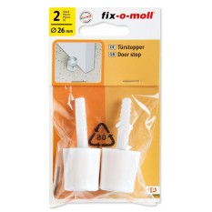 Fix-O-Moll FM37-01 Door Stop With Screw White