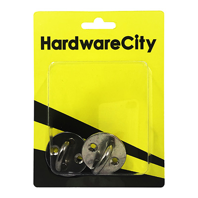 HardwareCity 5MM Surface Mounted Hook, 2PC/Pack