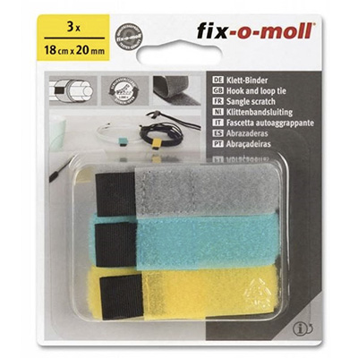 Fix-O-Moll FM-3563076 FOM Hook + Loop Cable Tie 180X20MM