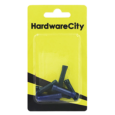 HardwareCity Insulated Crimp Parallel Connectors, Blue (14AWG - 16AWG), 10PC/Pack