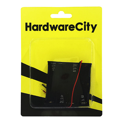 HardwareCity 4 X AA (1.5V) Battery Holder