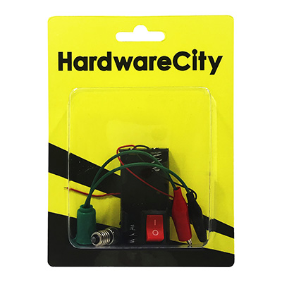 HardwareCity 2 X AA (1.5V) Simple Circuit Experiment Kit With Light Bulb