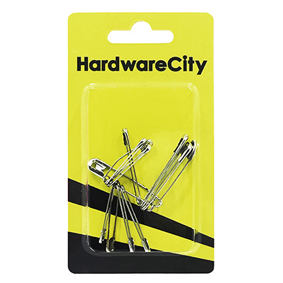 HardwareCity Safety Pins, 12PC/Pack