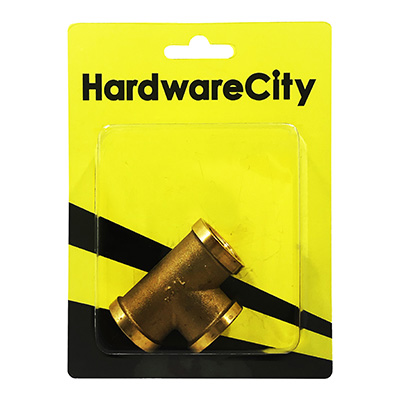 HardwareCity Copper Tee Fitting 1/2 X 1/2 X 1/2 (FI X FI X FI)