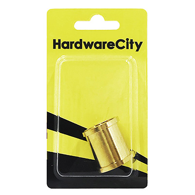 HardwareCity Copper Socket Fitting 1/2 X 1/2 (F X F)