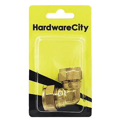 HardwareCity Copper Elbow Fitting 15MM X 15MM (C X C)