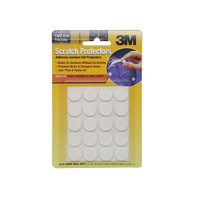 3M 8010W, Scratch Protector 16MM White, 20PC/Pack