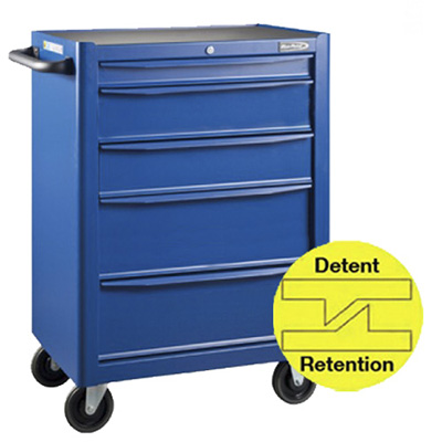 BluePoint KRB13005KPR, 5 Drawers Roller Cabinet