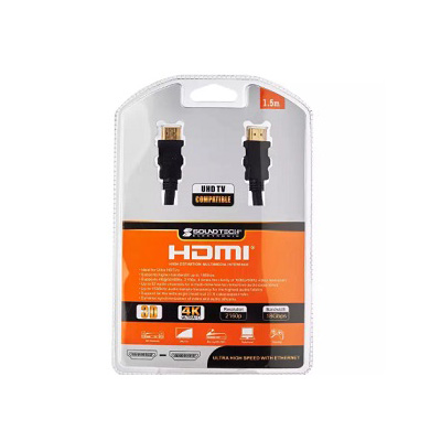 Soundteoh HD-1001, 1.5M High Speed HDMI Cable With Ethernet
