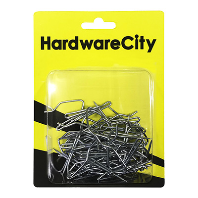 HardwareCity Curtain Sharp Hooks 50PC/Pack