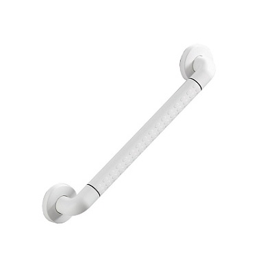 HardwareCity ABS Coated (35MM X 450MM) Toilet Safety Grab Bar