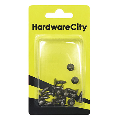 HardwareCity #6 X 13MM Stainless Steel CSK Self Tapping Screws , 20PC/Pack