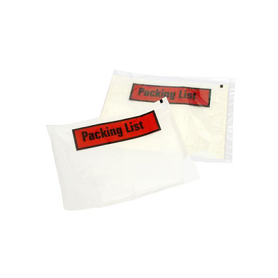 HardwareCity 260MM X 140MM Packing List Envelope With Wording 1000PC/Carton