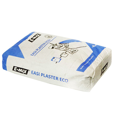 E-MIX Easi Plaster Eco Wall Plaster White, 40KG/Pack