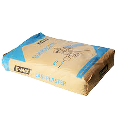 E-MIX Easi Plaster Eco Wall Plaster Grey, 40KG/Pack