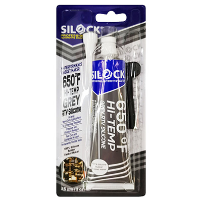 Silock Hi-Temp 625ºF HI-TEMP Grey RTV Silicone 85g