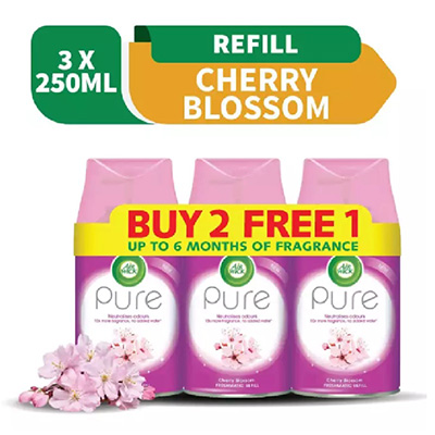 Air Wick Freshmatic Cherry Blossom Refill Triple Pack (3 X 250ML)