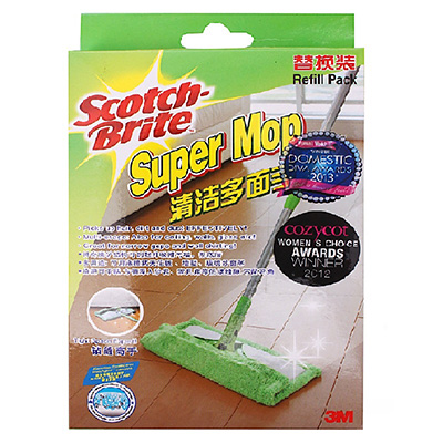 3M ScotchBrite F1-R Super Mop Microfibre Refill Pack