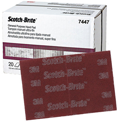 3M Scotch-Brite 7447 PRO Sheet Pad 150MM X 225MM