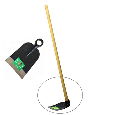 Steel Forged Changkol Digging Hoe With 4FT Long Wooden Handle