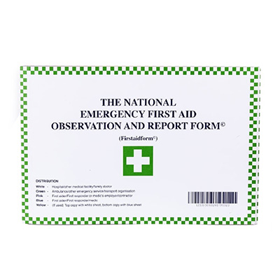 First Response - First Aid Form