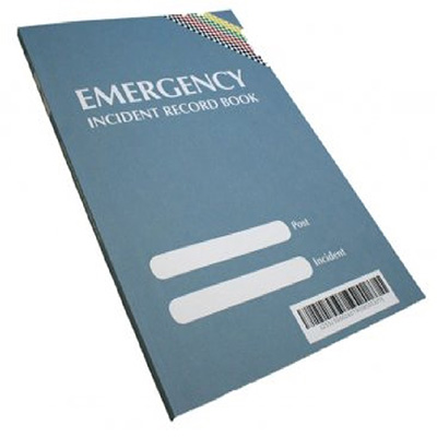 Emergency Incident Record Book