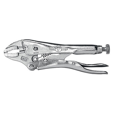 Irwin 5WR The Original Curved Jaw Locking Pliers with Wire Cutter 5"/125MM