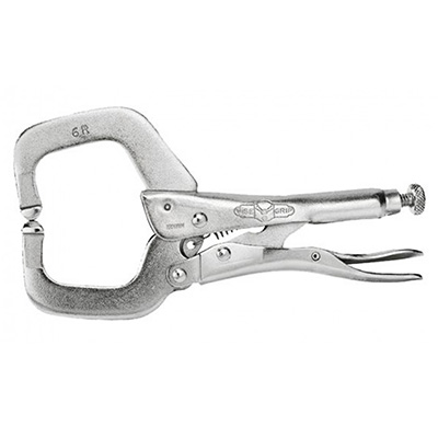 Irwin 6R The Original Locking C-Clamps with Regular Tips 6"/150MM